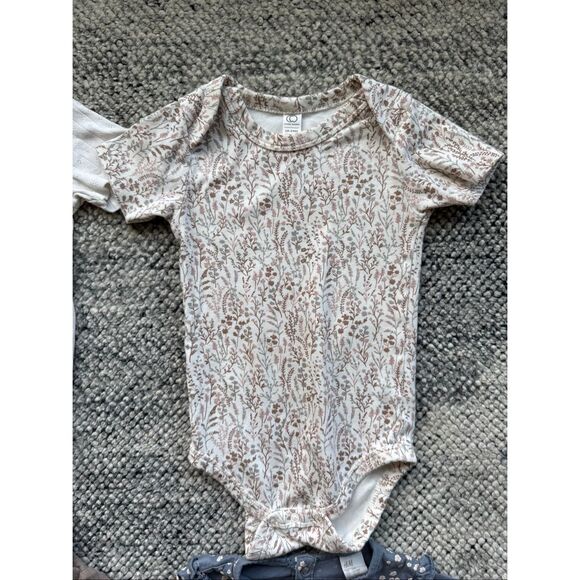 12-18, 18-24 Months Baby Girl Bodysuit Bundle (Colored Organics, H&M) - Picture 2 of 6